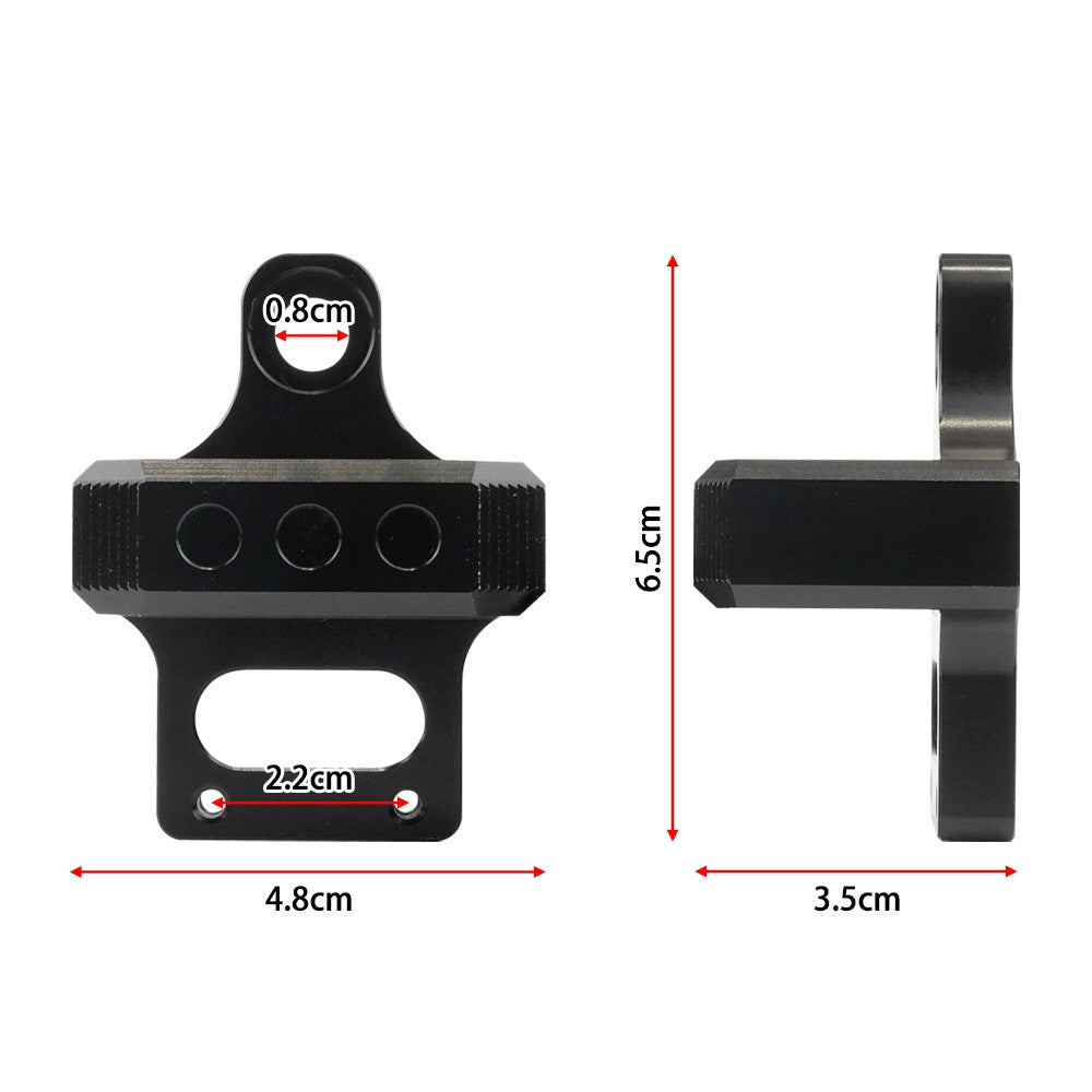 3 Port For Mac AEM Boost Controller Solenoid Valve Mount Holder Bracket Black