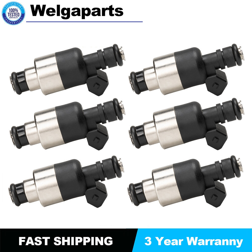 6X 17089569 Flow Matched Fuel Injectors for 1985-93 for Chevrolet for Chevy 2.8 3.1 3.3