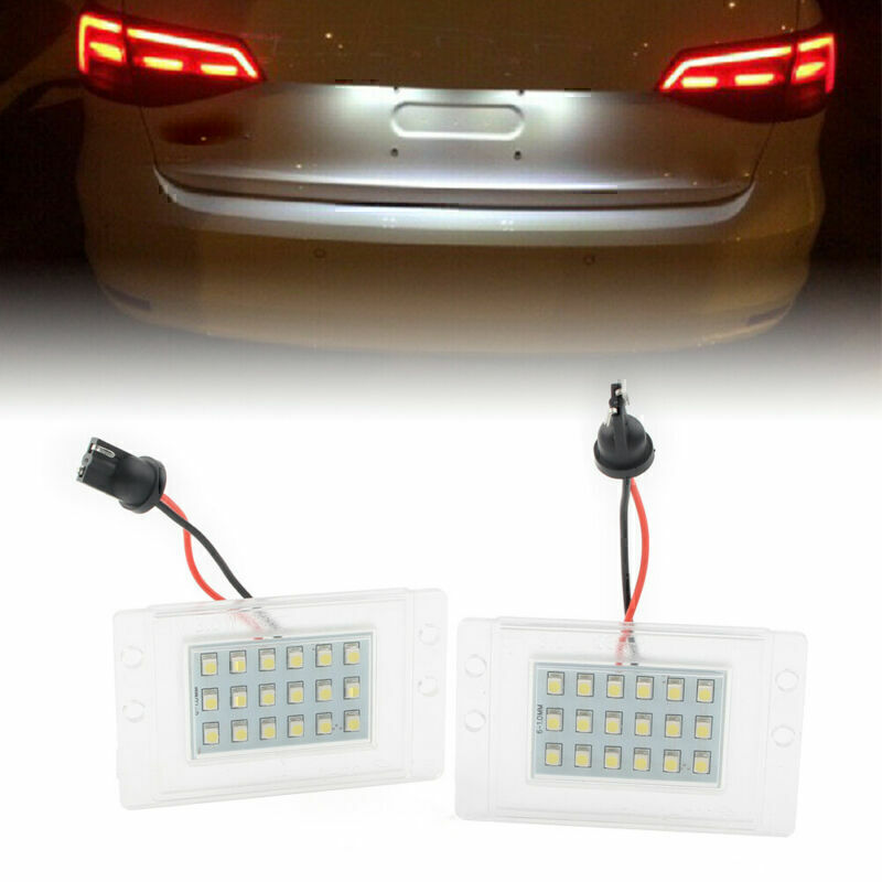 18LED License Plate light Error for VOLVO 855 93-97 V70 V70 XC 97-00 Pair