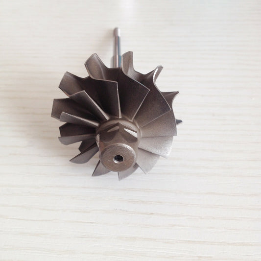 K04 42/50 mm 12-blade turbine shaft/turbine shaft with open fins