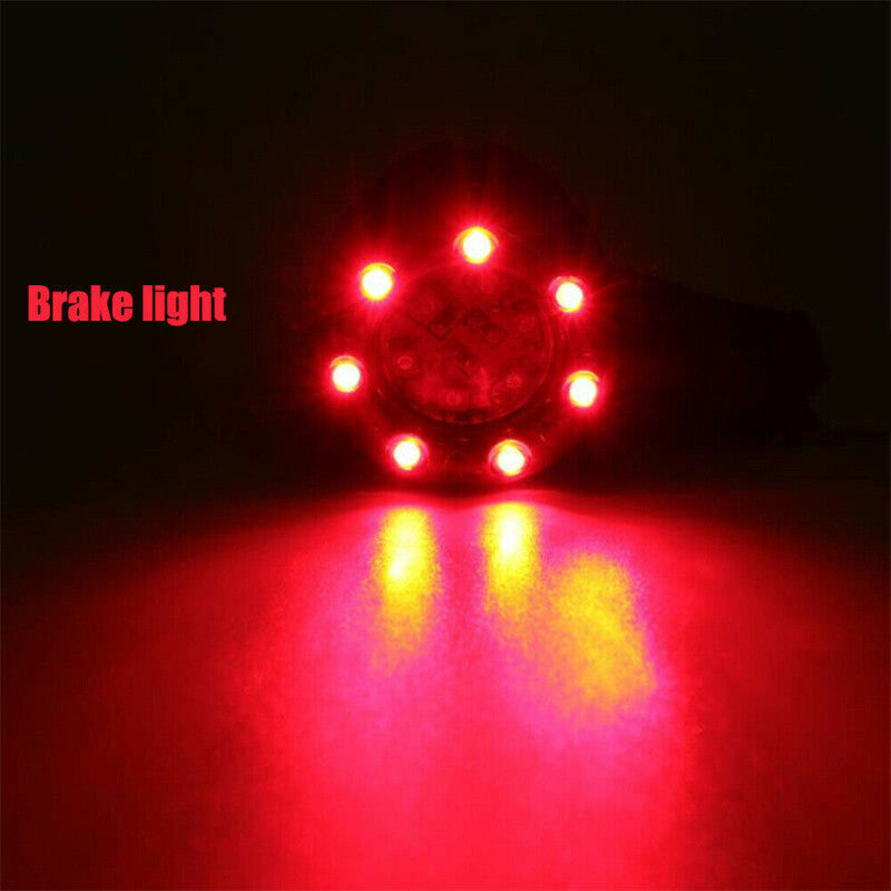 2X Motorcycle LED Bullet Turn Signal Brake Running Tail Light for Honda for Yamaha