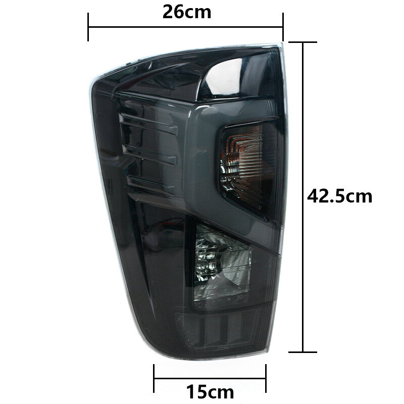 for Nissan NP300 Navara 2015-2023 Left LED Rear Brake TailLight Assembly Smoke