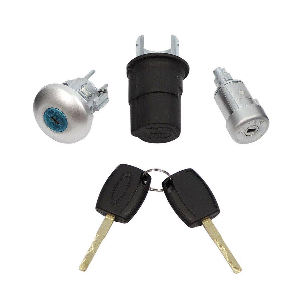 Front Side Door Lock with 2 Keys Replacement 2408222 For Transit Custom Mk8