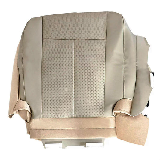 Tan Driver Bottom Microfiber Leather for Seat Cover for Ford Expedition 2007-2014