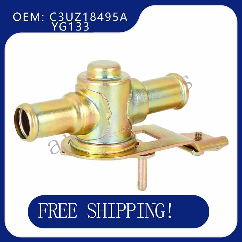 HVAC Heater Control Valve C3UZ18495A YG133 for Dodge for Ford Bronco Bronze Tone