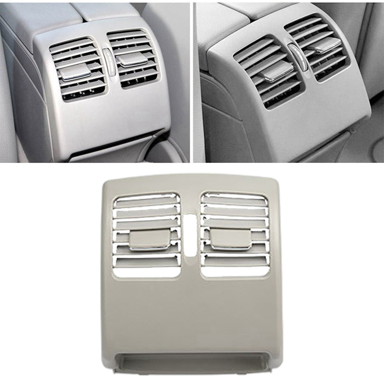 2022 Rear Air Grille AC Outlet Air Vent for Mercedes C Class W204 2007-2013 AT