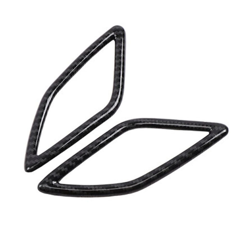 Carbon Fiber Car Inner A-Pillar Speaker decor Cover Trim Fit for Volvo XC40 18-2020