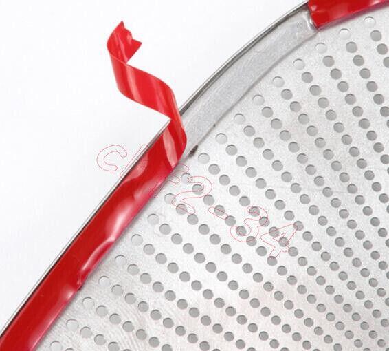 Chrome Steel Inner Door Speaker Ring Cover Trim 12PCS for Lexus LX570 2016-2021