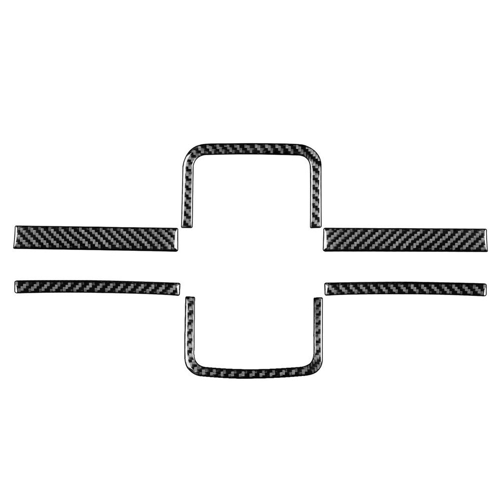 Carbon Fiber Upper Glove Box Accent Cover Trim For Silverado for GMC for SIERRA 2014-18