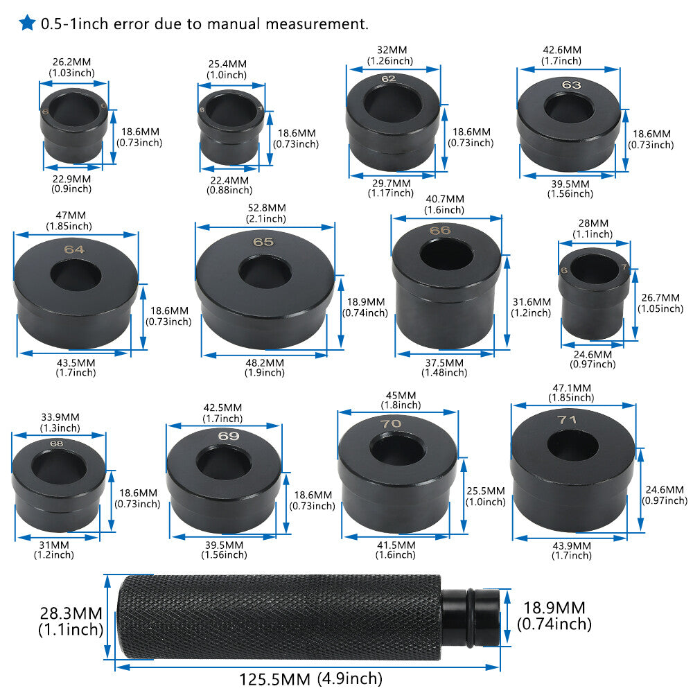 Master Bushing Driver Set Bearing Seal Kit For GM 4L60 4l60E 4L65E T-0220-700R4