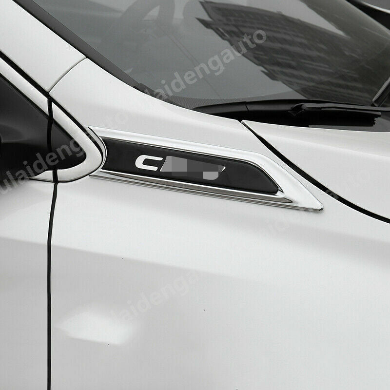 2P Chrome Car Side Body Molding Trim Cover Fit for Honda CRV CR-V 2017-2020 2022