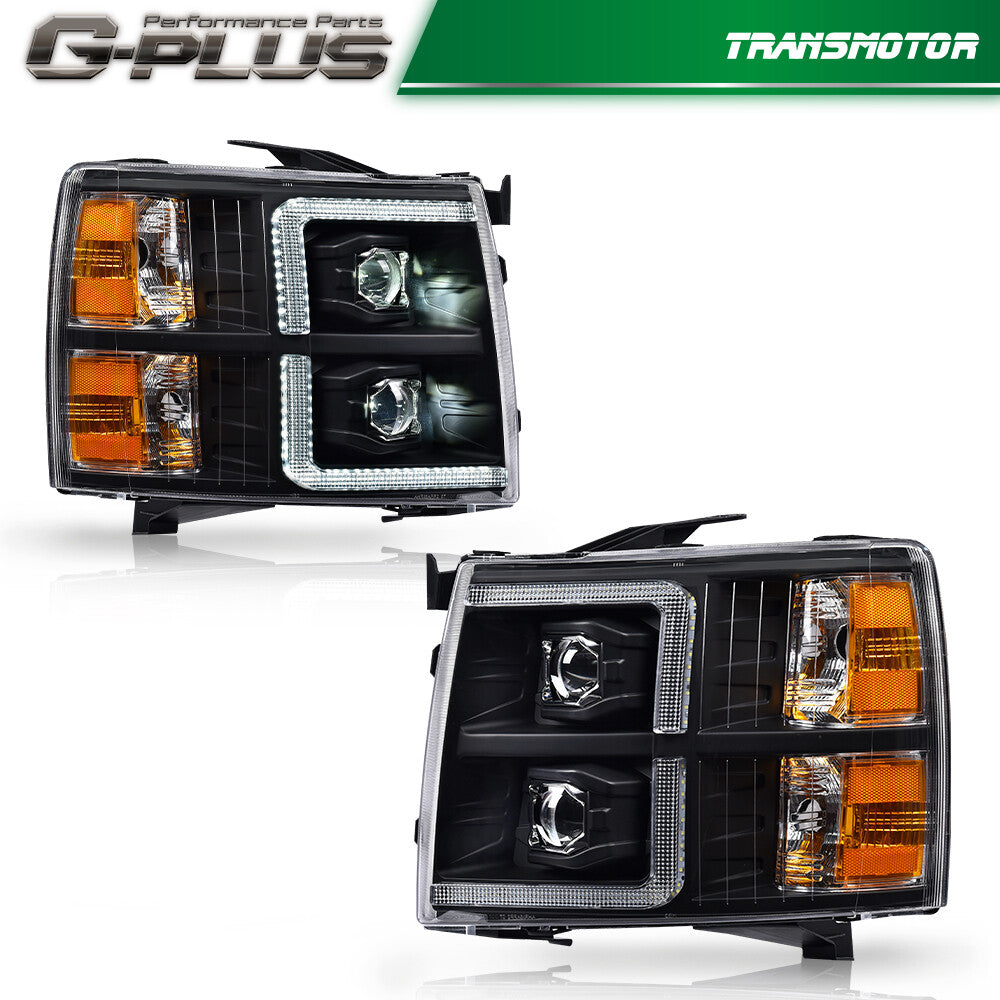 07-13 Snow Country Purple Red Light Stand LED DRL Strip Red Flag Stand LED DRL
