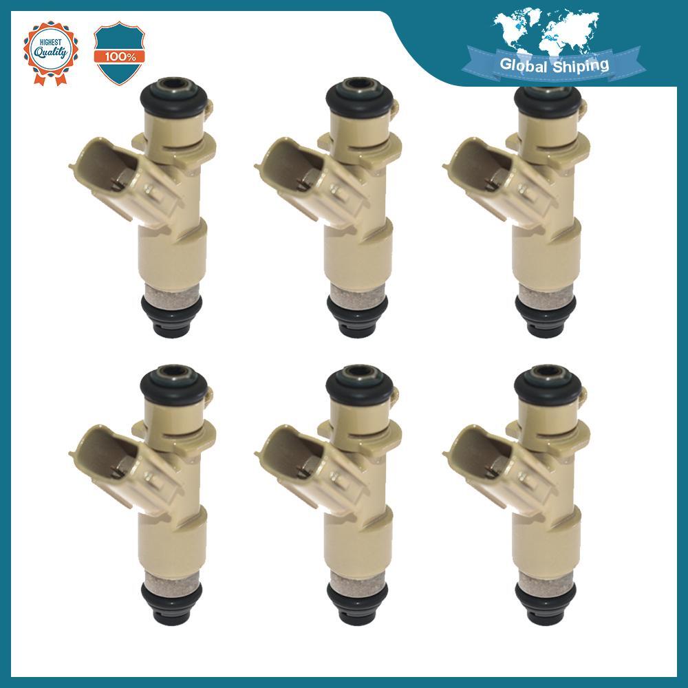 6X Fuel Injector for 2005-2007 for Honda Accord Hybrid 3.0L 16450-RDV-J01