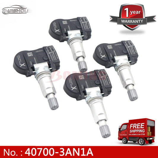 TPMS 40700-3AN1A new tire pressure sensor for Nissan Leaf Sentra Versa Note.