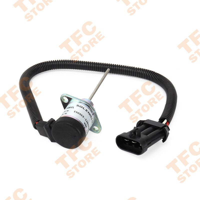 1503ES-12A5SUC9SCC28 Shutoff Solenoid Valve For Kubota V2203-DI SA-5019-12 (12V)