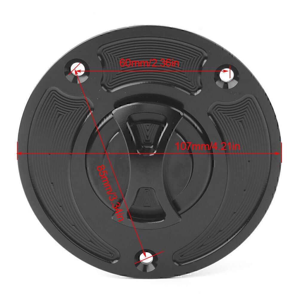 Gas Fuel Tank Cap Cover for Suzuki GSXR 600 750 1000 SV650S SV1000 GSXR 1300