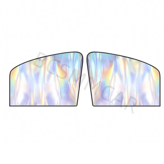 2pcs Magnetic Car Side Front Window Sun Shade Cover Mesh Shield UV Protection