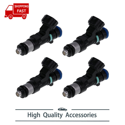 4-pack of fuel injectors 16600-JA000, suitable for NISSAN ALTIMA 2007-2013 and ROGUE 2008-2013.