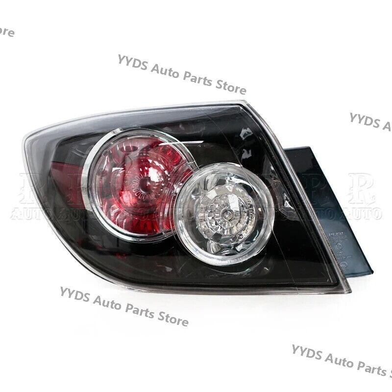 Pair Rear Brake Lamp Outside Tail Light for Mazda 3 BK Hatchback 2004-2010
