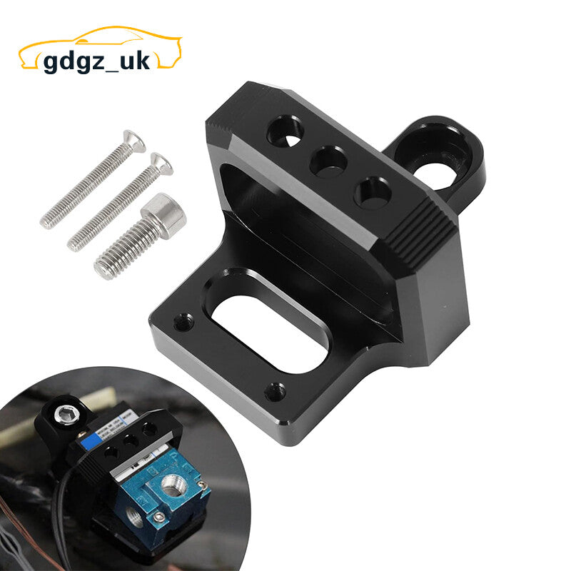 3 Port Solenoid Valve Mount Holder Bracket for Mac AEM Boost Controller Solenoid