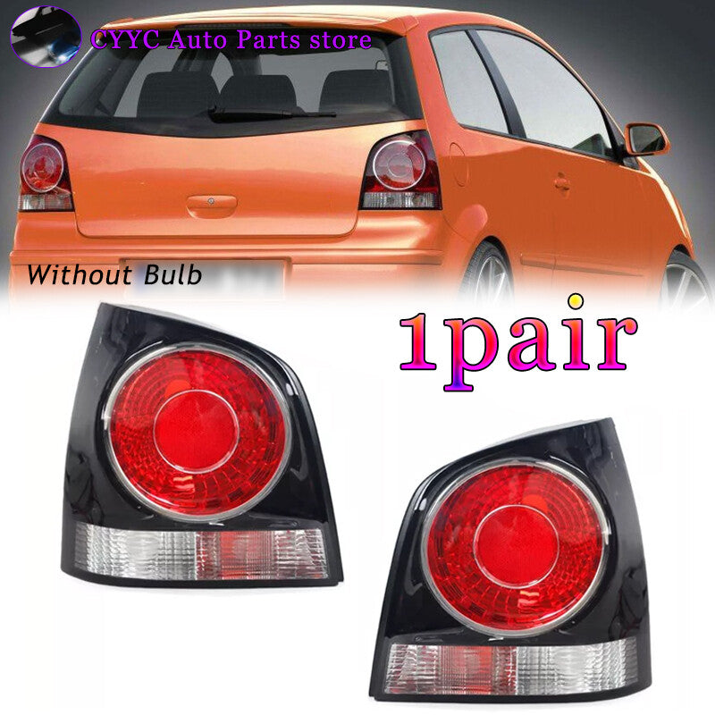 2Pcs Tail Light Rear Lamp With Circuit for VW Polo 9N 9N3 Hatchback 2005-2010