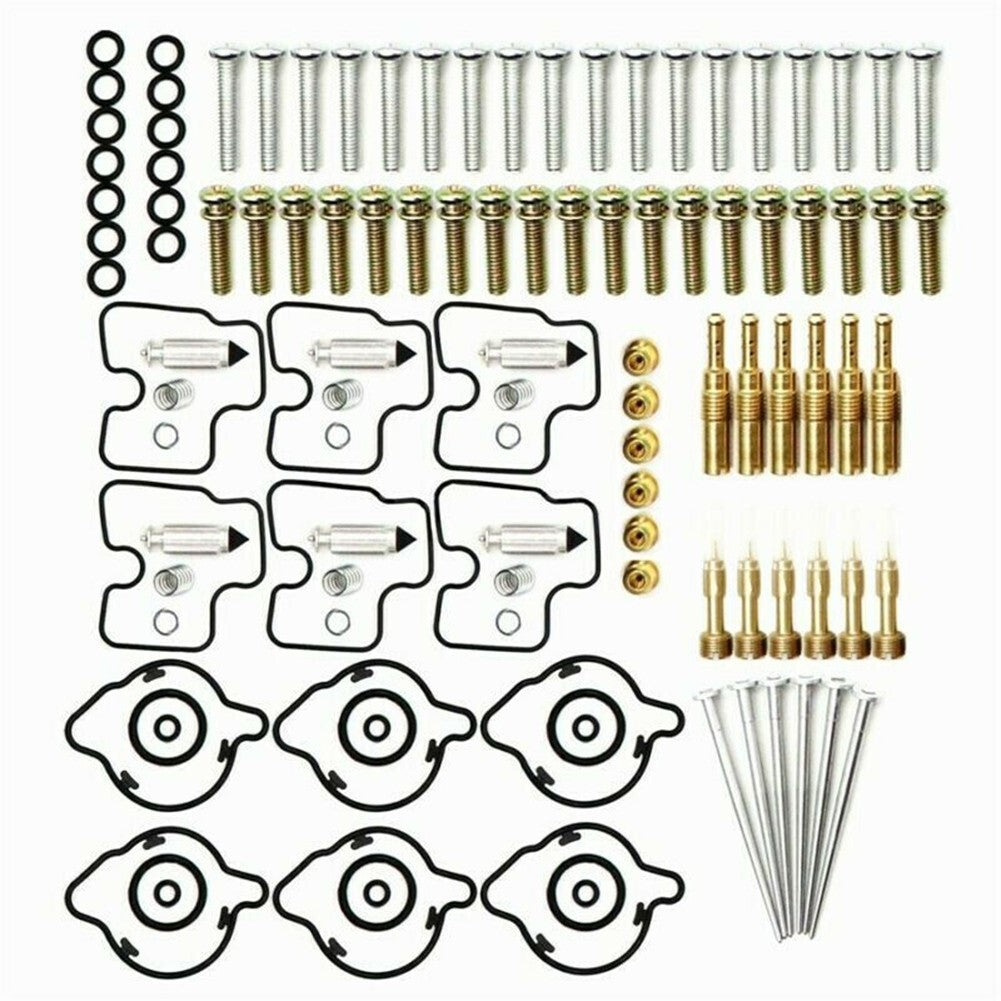 6 Sets Carburetor For GL1500C/GL1500CT Tour Valkyrie 1500 1997-2003 for Honda