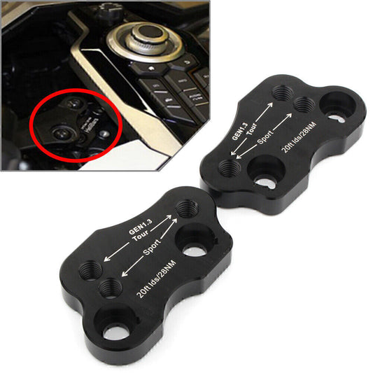 Einstellbar Riser anpassen Adapter Lenker f¨¹r for Honda Goldwing GL1800 18-20