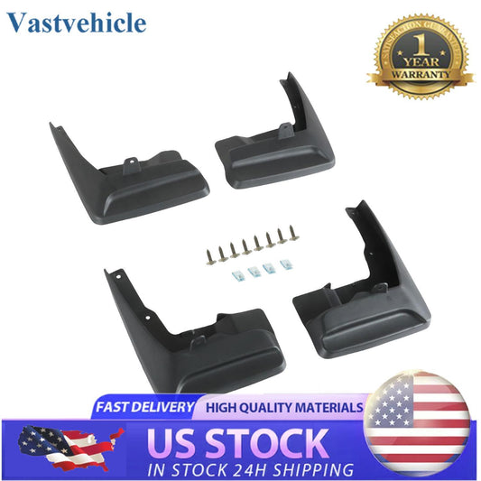 Splash Guards Mud Flaps Mudguard Molded for Toyota for Sienna 2011 - 2017 Set of 4