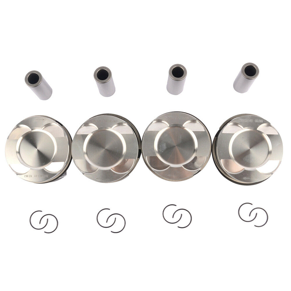 4Pcs Pistons  Rings Set for BMW 125i 220i 420i 420ix 520i N20B20A N26B20A 2.0
