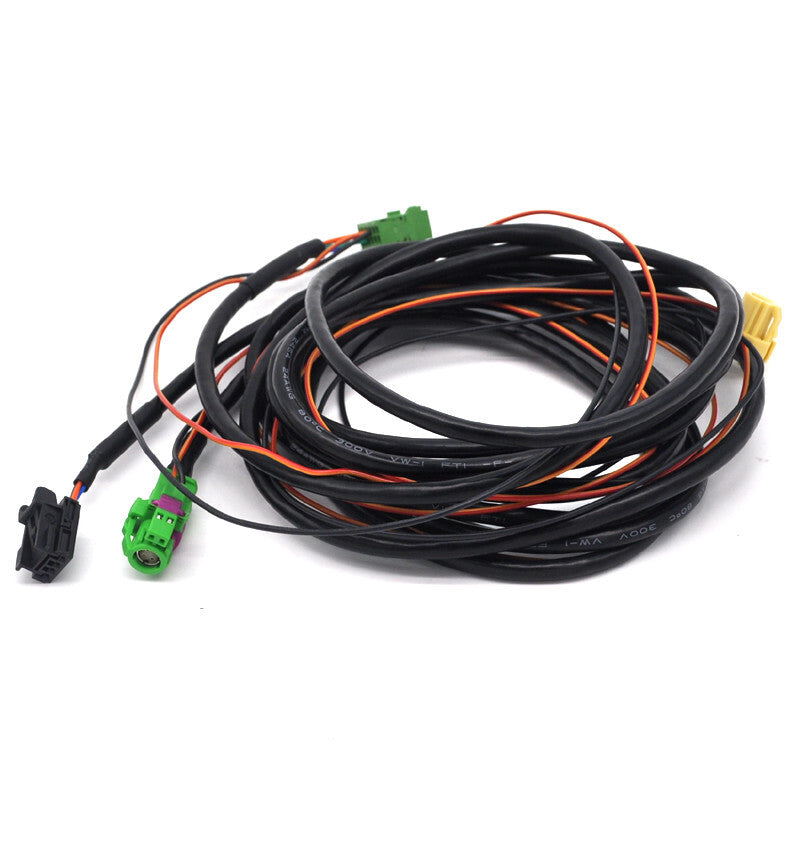 Retrofit Cable AUX USB CarPlay adaptor harness for Audi A4 B8 A5 8T Q5 8R A3