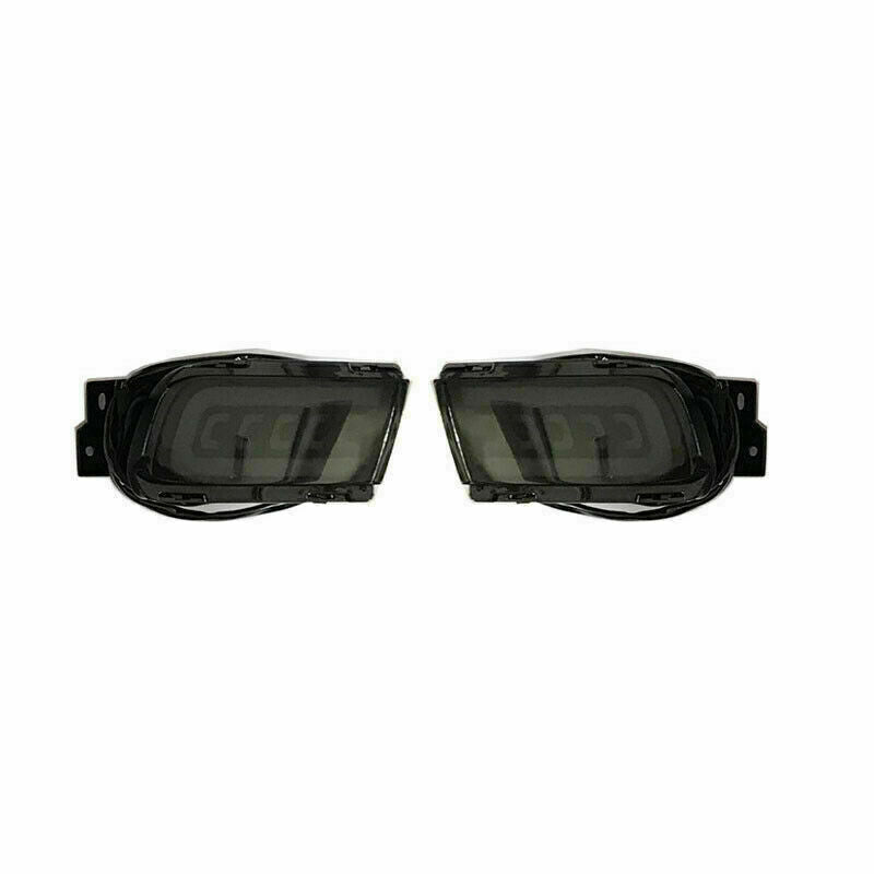 for Toyota Prado 2010-2021 Black Rear Bumper Tail Brake LED Light Reflector Lamp
