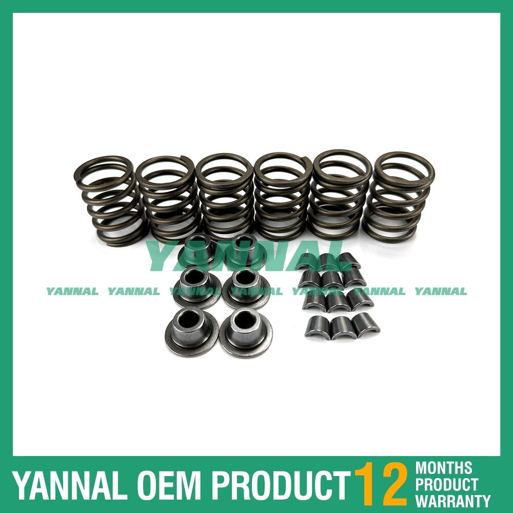 Valve spring kit for Kubota D722 with for seat with Cotter (fits one engine)