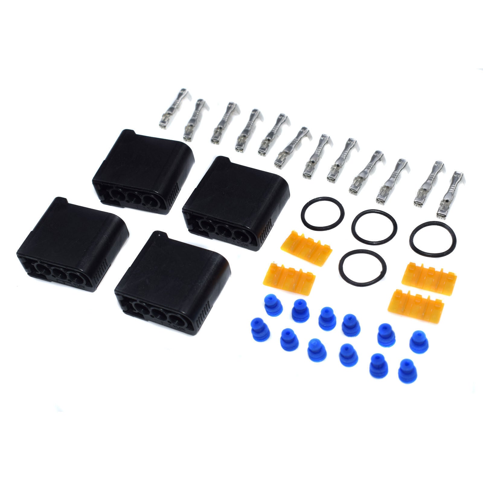 for Subaru Impreza 4Pcs Ignition Coil Wire Harness Connector-Terminal  Plug Kit