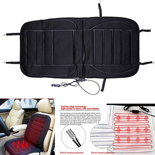 1x Auto for Seat Heated Warmer Cushion Premium Adjustable Temperature Heating Pad