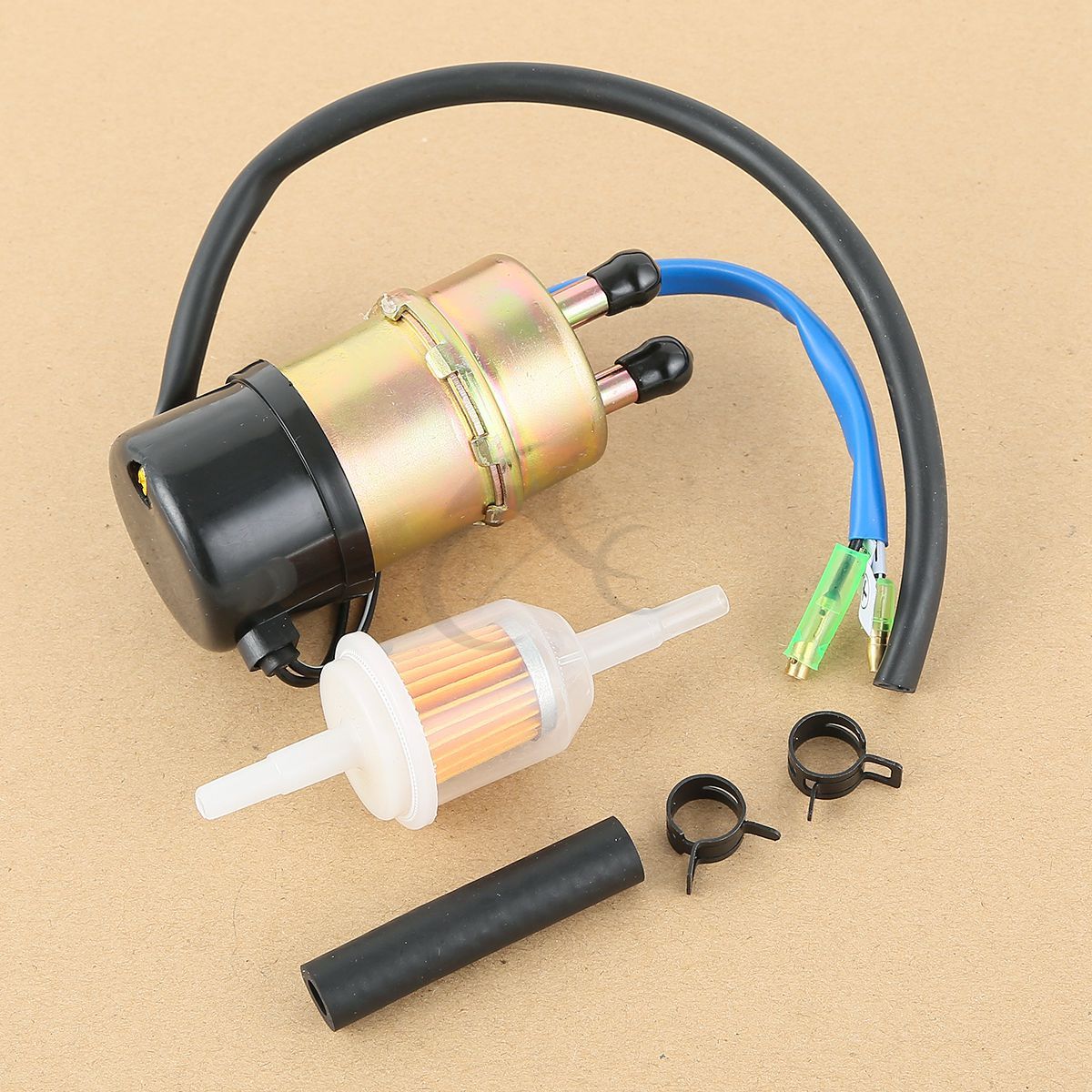 12V Fuel Pump Fit for Kawasaki Mule 3000 3010 3020 2500 2510 2520 REF.49040-1055