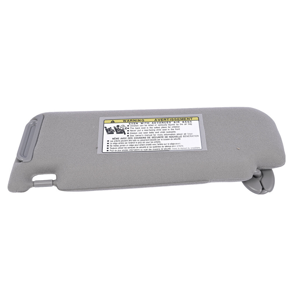 GRAY RH SUN VISOR FOR 2012-2017 for Toyota for CamrY 74310-33F80-B0