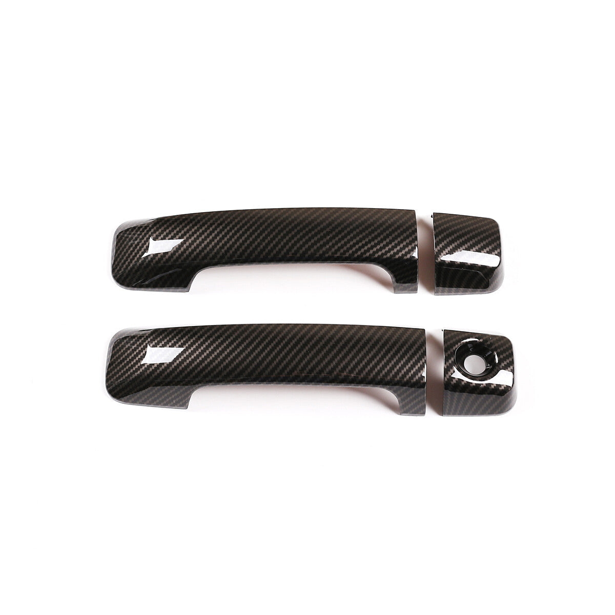 ABS Glossy Black Tailgate Handle Trim Cover for Ford Ranger 2015 - 2021