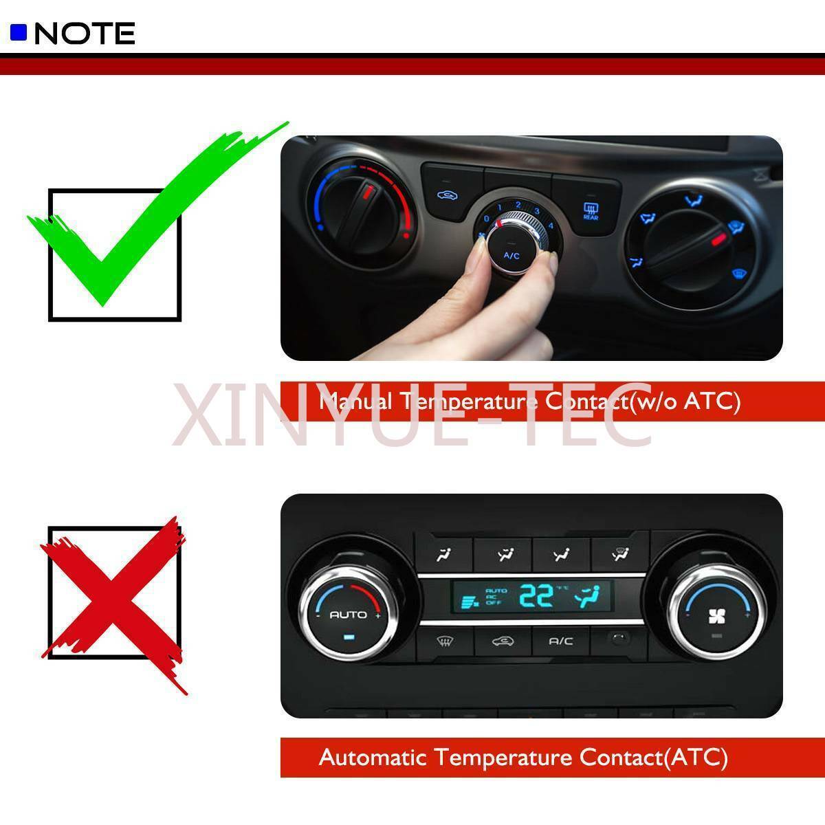A/C Blower Motor Resistor for Ford F-250 350 450 Super Duty 99-07 E-150 E-250