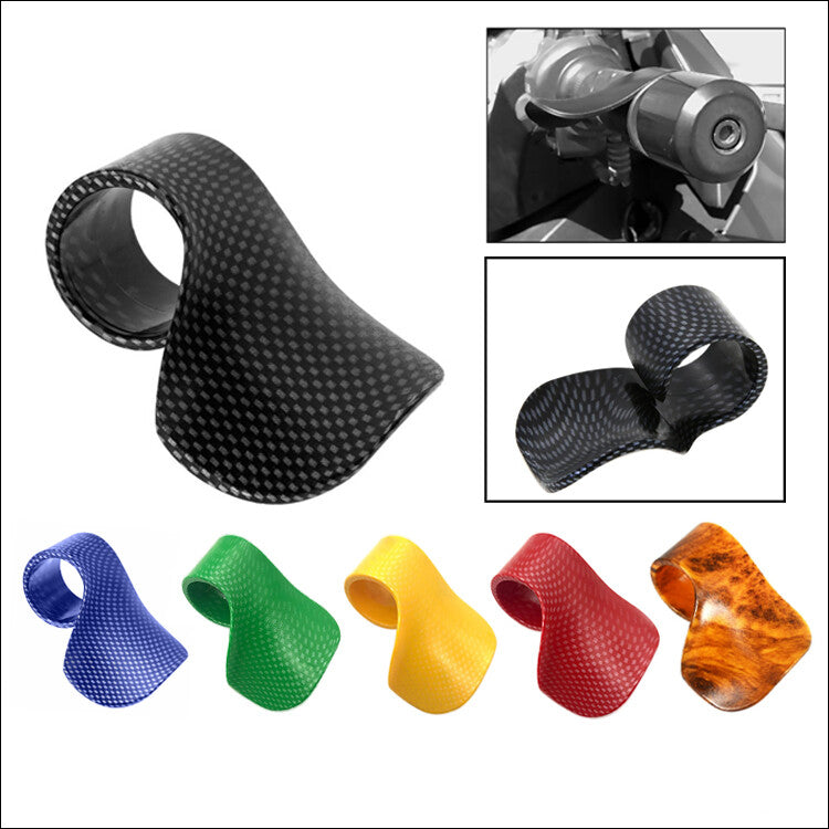 4PC Universal Motorcycle Cruise Control Throttle Assist Wrist Rest Aid Grip Clip