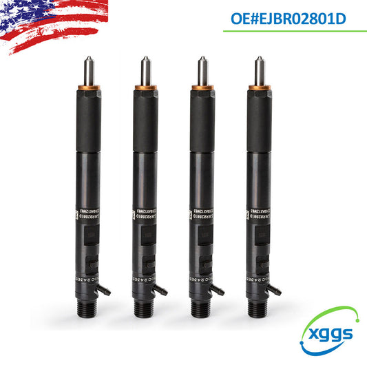 Set of 4 33800-4X500 EJBR02801D Fuel Injector 33801-4X500 for Hyundai for KIA Diesel