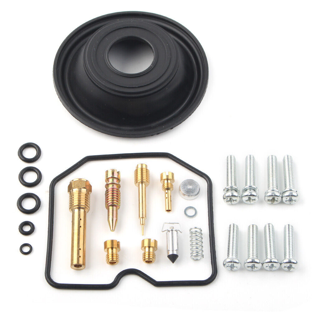 for Kawasaki KLR250 87-02 88 KLR 250 Carburetor Repair Kit Plunger Diaphragm US