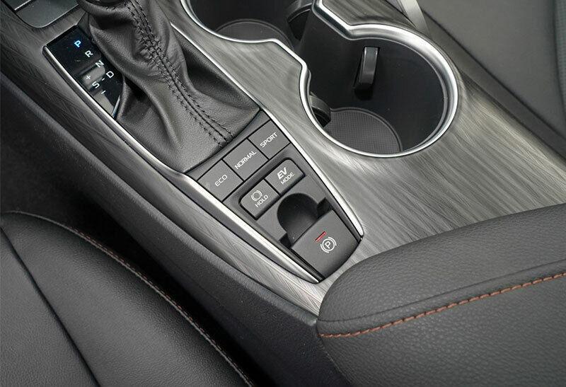 Blue Aluminum Console Gear Shift Switch Cover Trim for Toyota for Camry 2018-2022