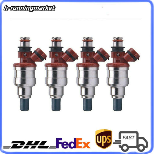 4pcs Fuel Injectors 23250-35040 For 1989-1995 4Runner Pickup T100 22RE 2.4L