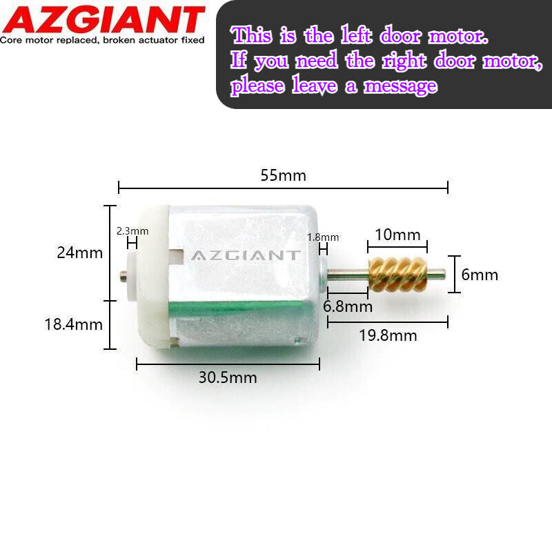 Door lock actuator motor suitable for Toyota for Land Cruiser FJ80 FZJ80 1990 - 1998