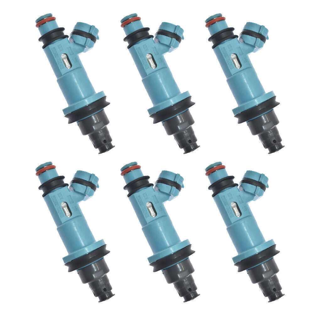 6pcs Fuel Injectors 23250-46090 for Lexus GS300 IS300 SC300 for Toyota Supra 3.0L
