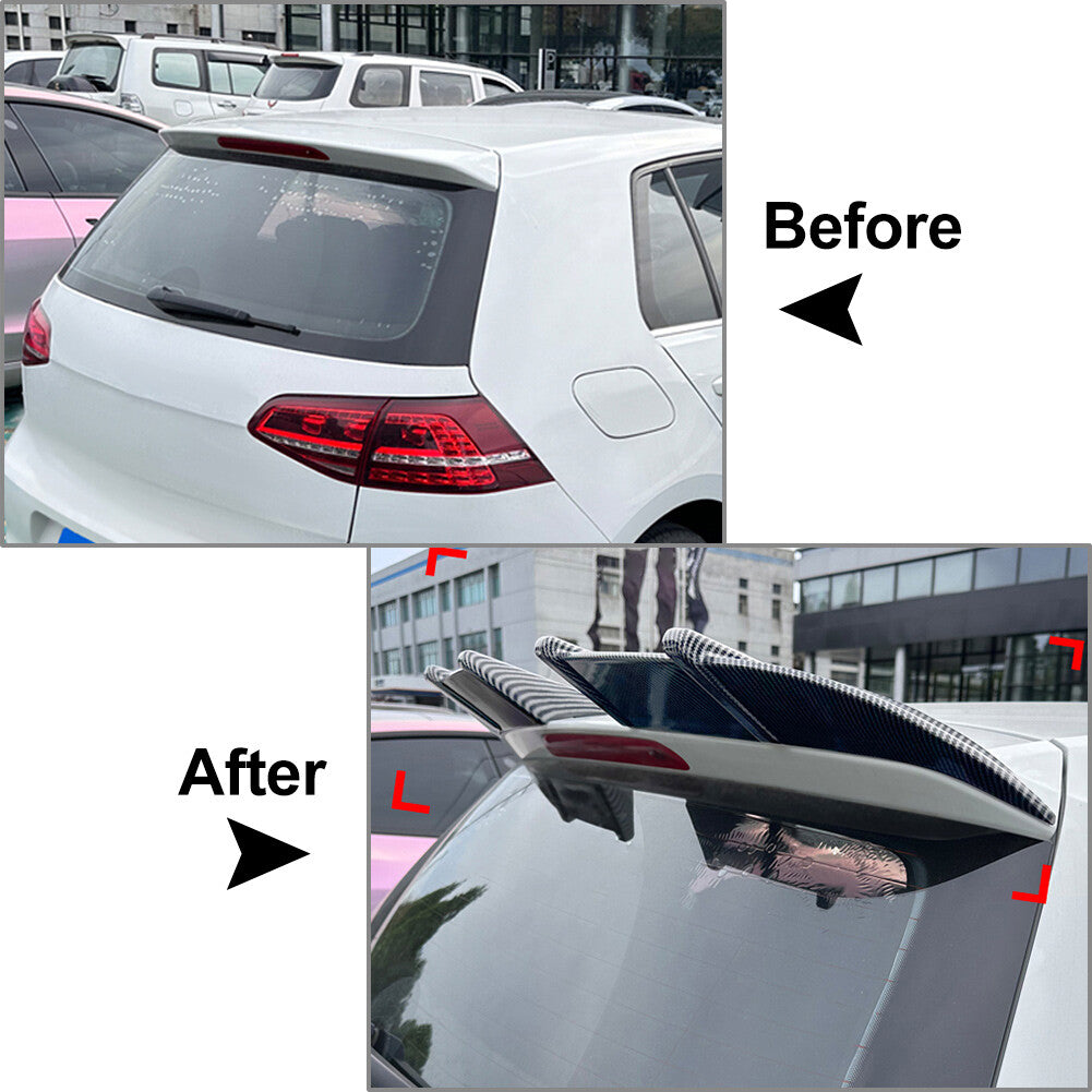 Glossy Black Rear Roof Spoiler Wing Lip for VW for Golf MK7 MK7.5 Rline 2013-19 2014