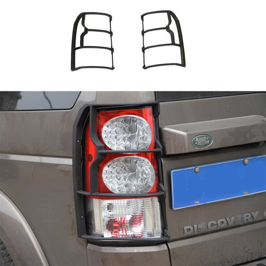 Rear Taillight Guard Protect Frame Black for Land Rover Discovery 2010-16 Lamp
