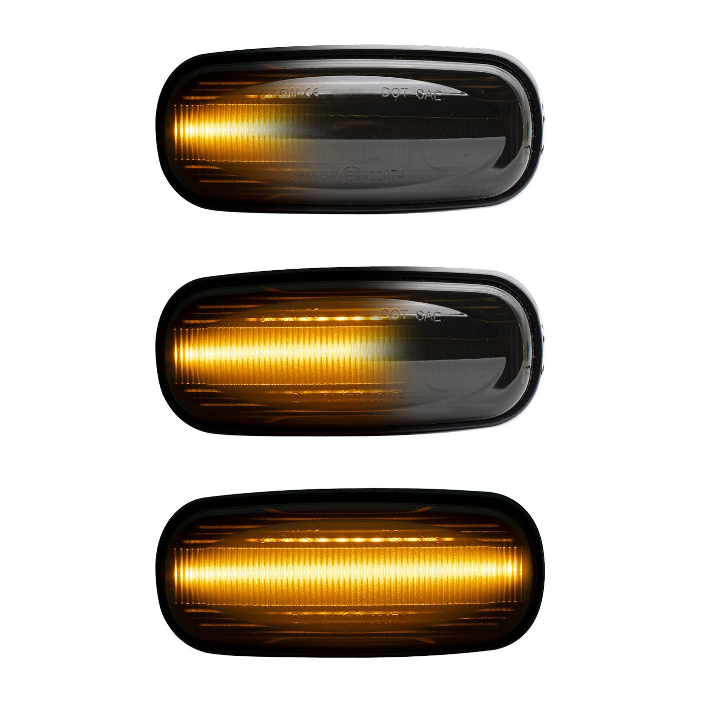 Smoked LED Side Indicator Light for Land Rover Discovery 2 Freelander 1 for Defender