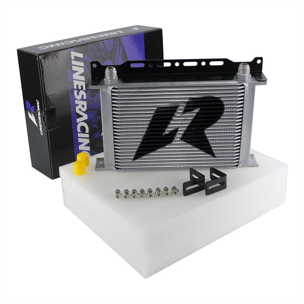 LR AN10 25 Row Engine Transmission 248mm Oil Cooler Mocal Mounting Bracket Kit