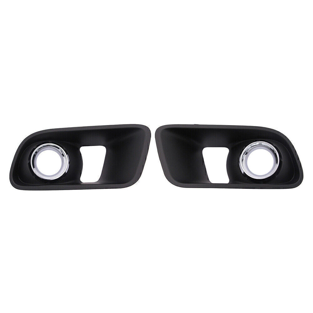 For 2012-2014 for Dodge Charger 2x Front Bumpe Fog Light Lamp Bezels Cover